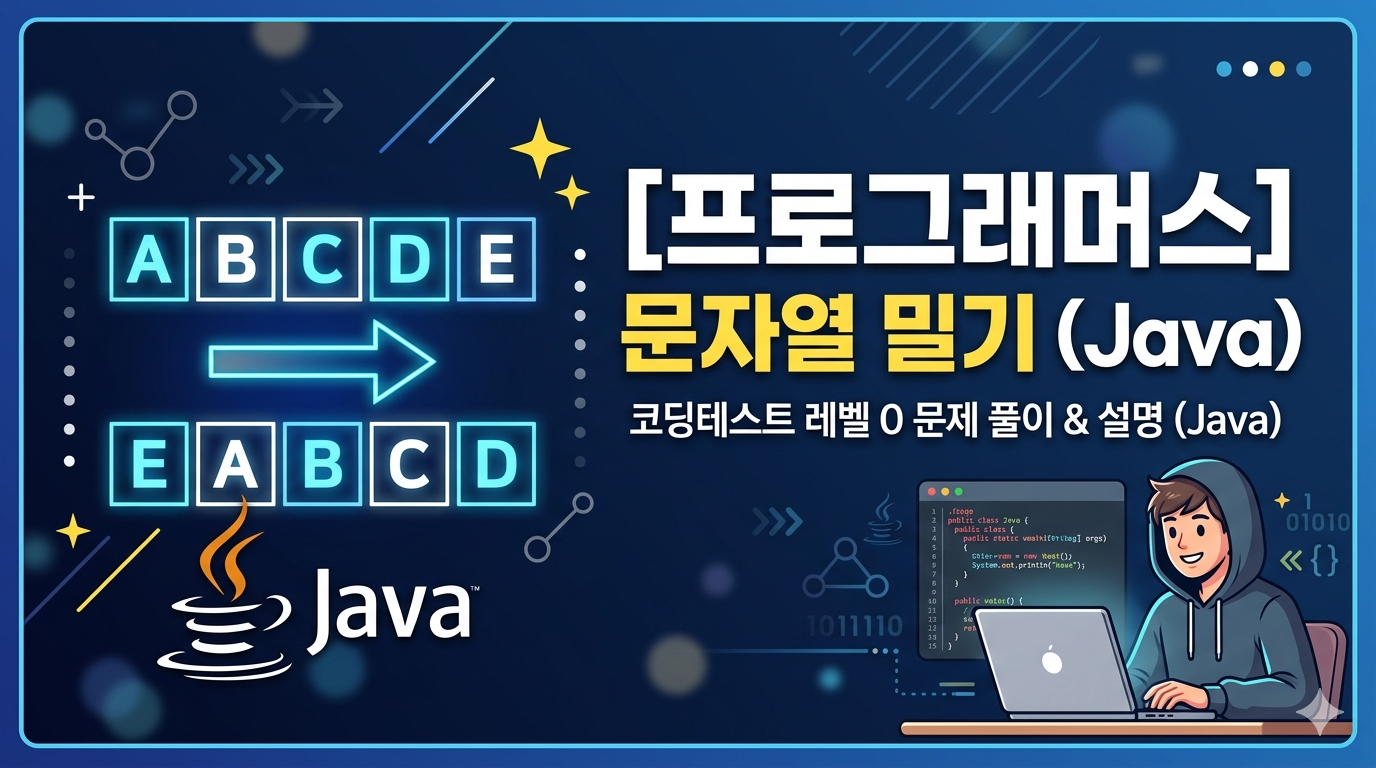 [프로그래머스] 문자열 밀기 (Java)