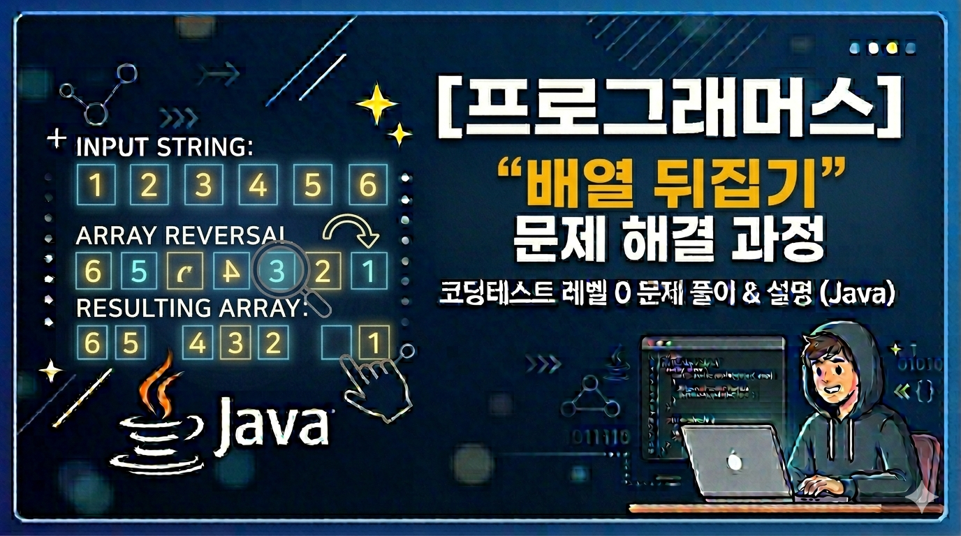 [프로그래머스] 배열 뒤집기 (Java)
