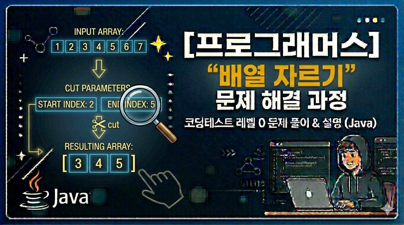 [프로그래머스] 배열 자르기 (Java)