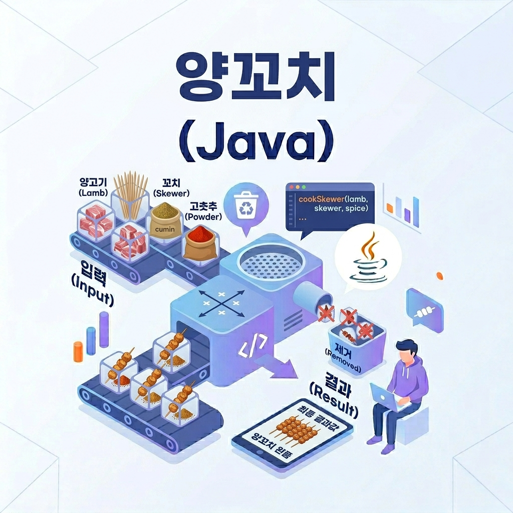[프로그래머스] 양꼬치 (Java)
