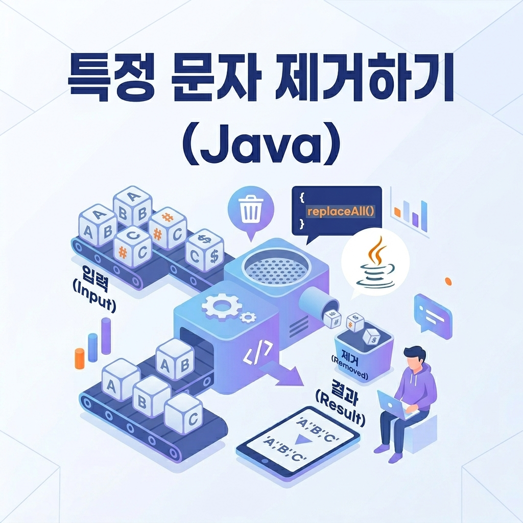 [프로그래머스] 특정 문자 제거하기 (Java)